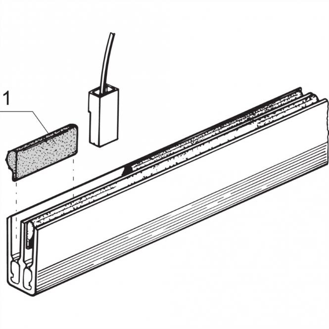 Protection des contacts pour barres conductrices, 1 ? 4 pôles 