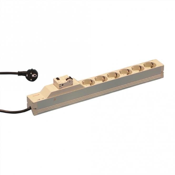 Multiprise avec contact de protection - STDL.Contact de protection 6DO.FI+SI 438,5L 