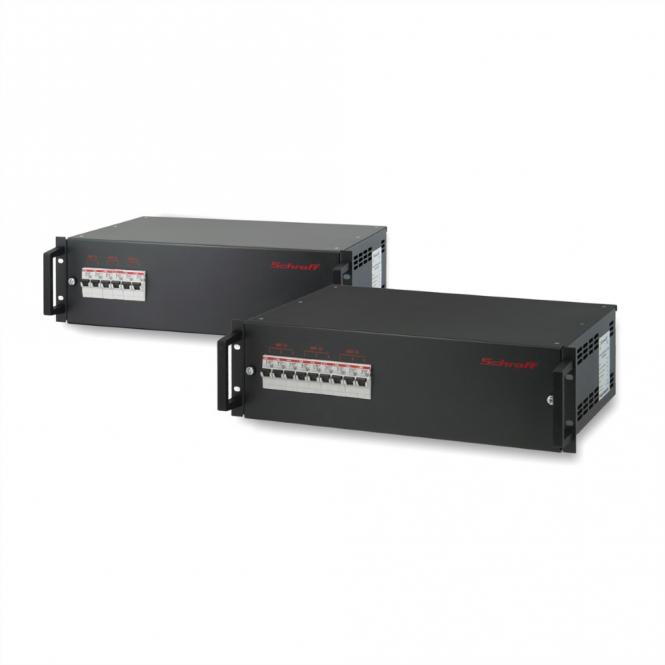 19-Zoll-Stromverteiler, 3-phasig, 19-ZollSTROMVERT. 3HE, 400V 32A 