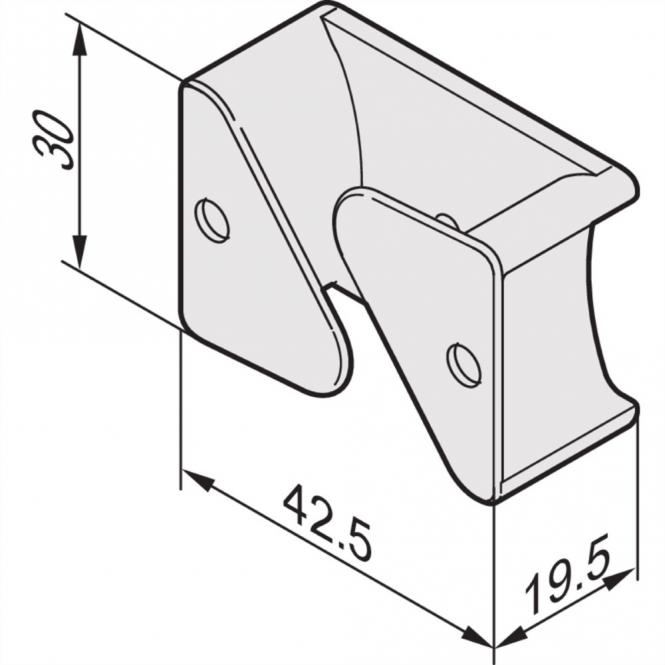 LAN Case Cable Ducting for Fibre Optic Small Case (en anglais) 