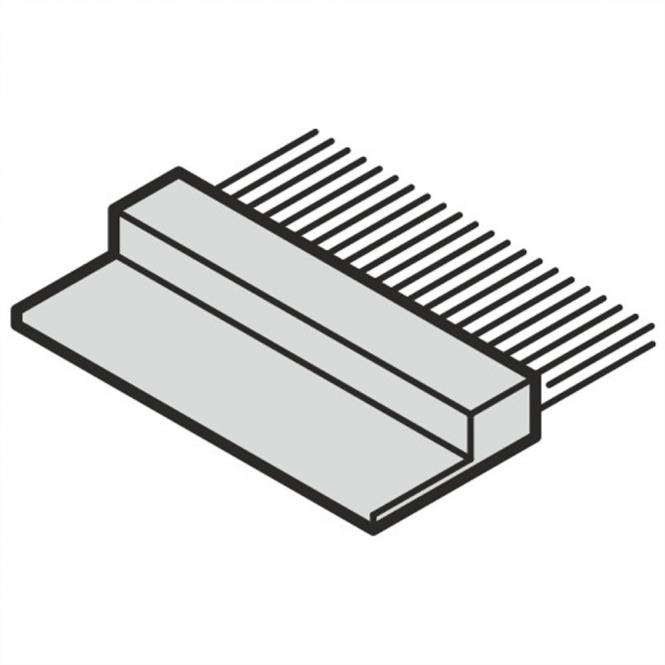 LAN Case Brush Strip for Fibre Optic Small Case 