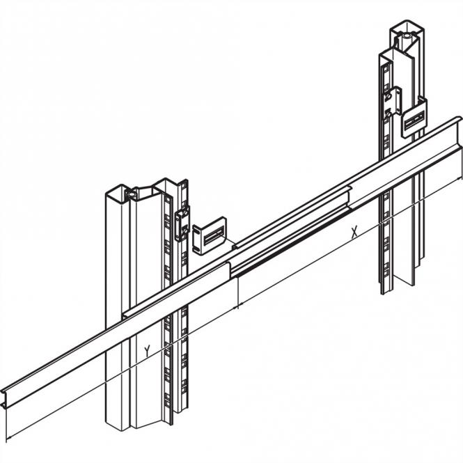 RAIL TÉLESCOPIQUE 310 L 16 