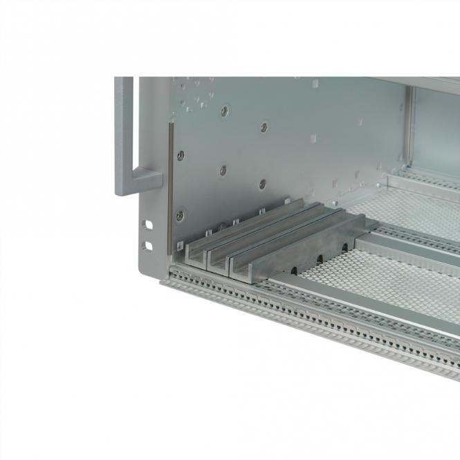 Rail de guidage standard VPX, aluminium, 160mm, largeur de rainure 12,3mm, gris, 2 pièces 