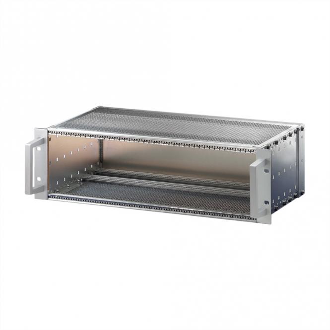 EuropacPRO 19-pouces Kit bac à cartes, lourd, blindé, poignée avant, 6 U, 295mm 