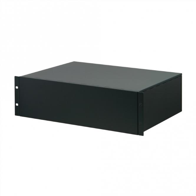 Interscale 19-pouces Châssis à monter en rack, non perforé, 3 U, 84 HP, 221mm 