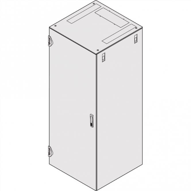 Varistar Toit plat avec entrée de câble, RAL 7021, 800W 1000D 