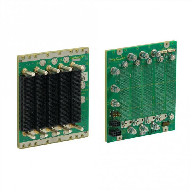 Carte-mère VPX, 3 U, 5 slots, Full-Mesh, sans RTM 