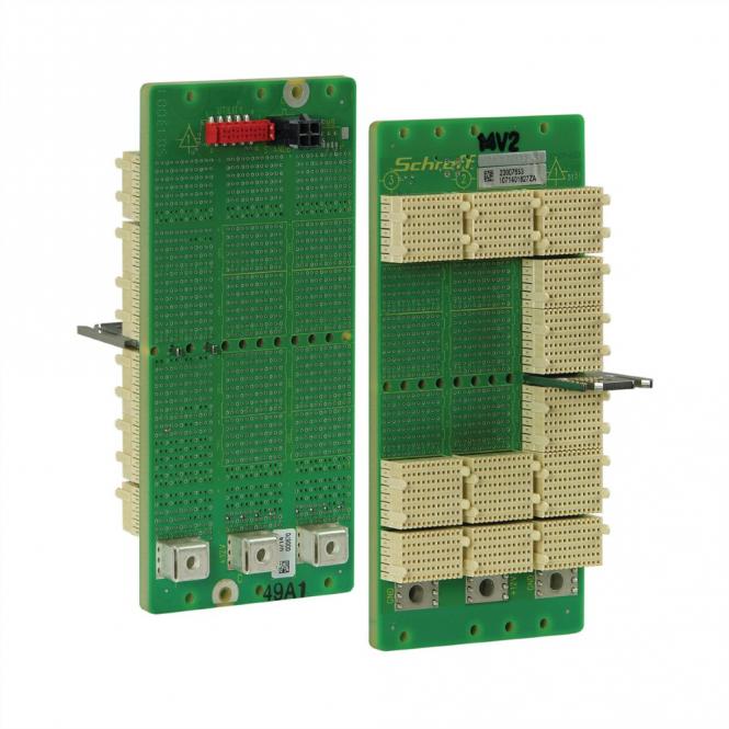 Carte-mère série CPCI, 3 U, 3 slots, System Slot Right, Full-Mesh, sans RIO 