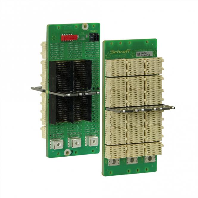 Carte-mère série CPCI, 3 U, 3 slots, System Slot Left, Full-Mesh, avec RIO 