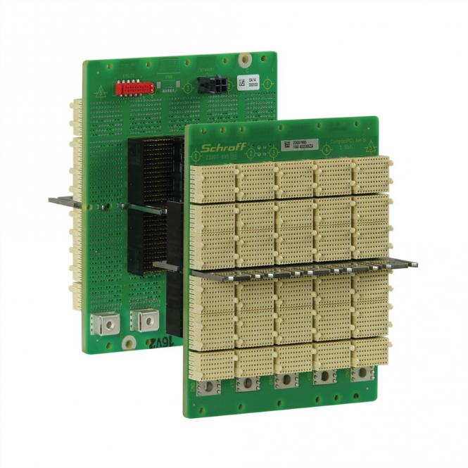 Carte-mère série CPCI, 3 U, 5 slots, System Slot Right, Full-Mesh, avec RIO 