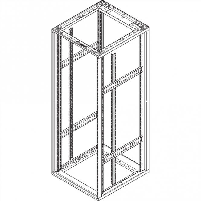 Novastar 19-pouces montage panneau/classeur, 25 U, RAL 7021 