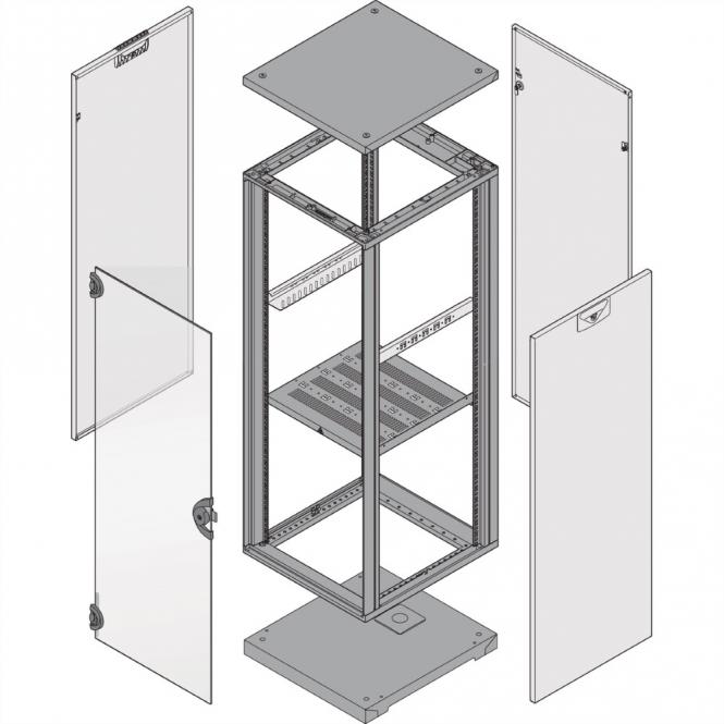 Cadre d'armoire Novastar, Universal Heavy-Duty, 12 U 553W 800D 