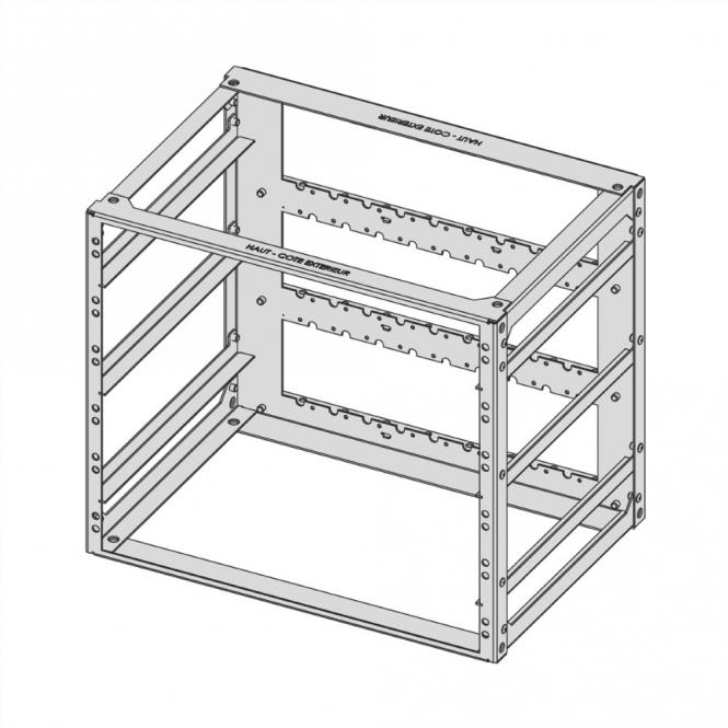 On Board Rack,9 HE, 84 HP 