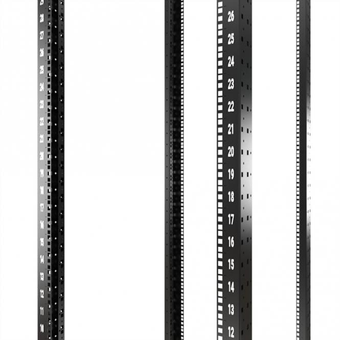 19-Zoll Winkelprofil für Kabelführungsfin. 