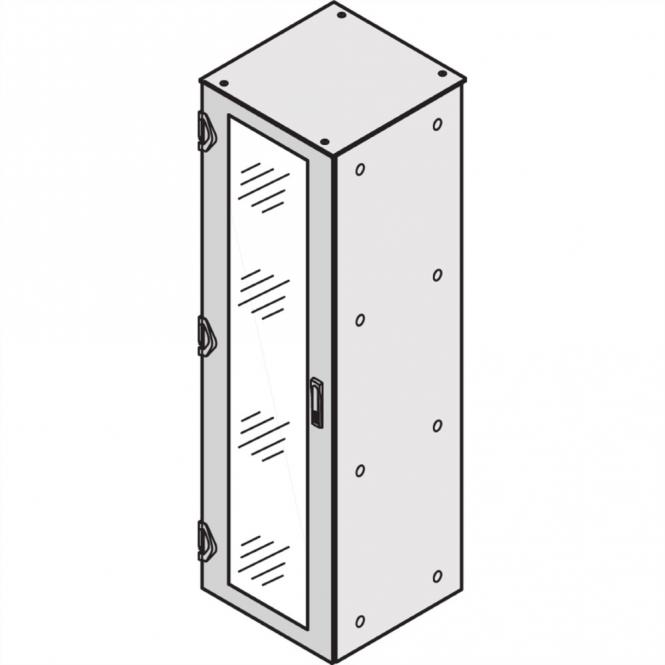 TUER GLAS. 1200 x 600W IP55 RAL7021 