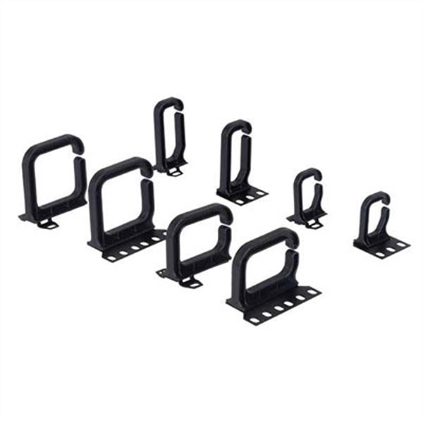 Oeillets noir verticaux, 80 x 80mm 