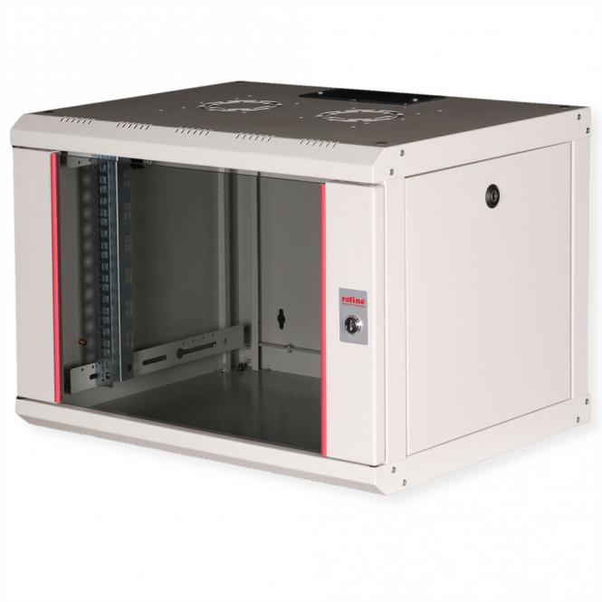 19-Zoll Wandgehäuse Pro 7 HE, 600x450 BxT grau 