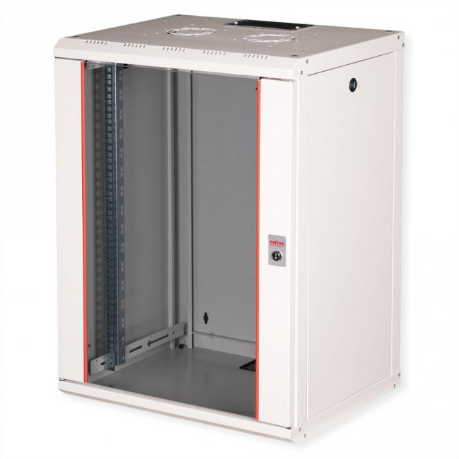 19-Zoll Wandgehäuse Pro 16 HE, 600x450 BxT grau 