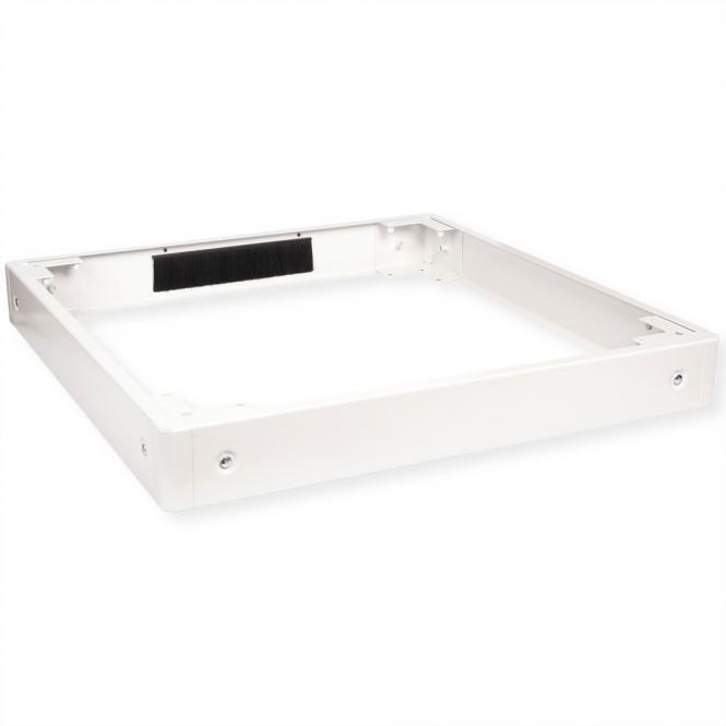 Sockel für Netzwerkschrank, 800x800 BxT, grau 