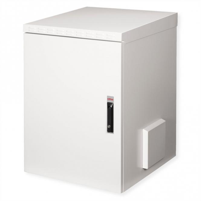 19-Zoll Wandgehäuse Pro 16 HE, 600x600 BxT IP55 outdoor grau 