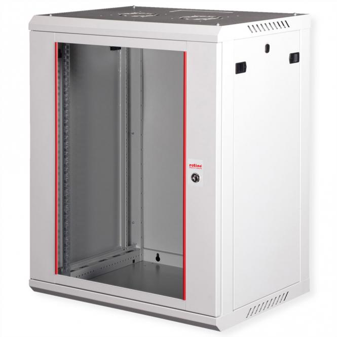 19-Zoll Wandgehäuse Basic Plus 15HE, 600x450 BxT grau 