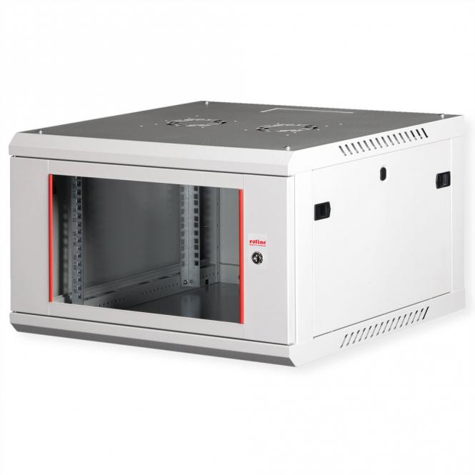 19-Zoll Wandgehäuse Basic Plus 6HE, 600x600 BxT grau 