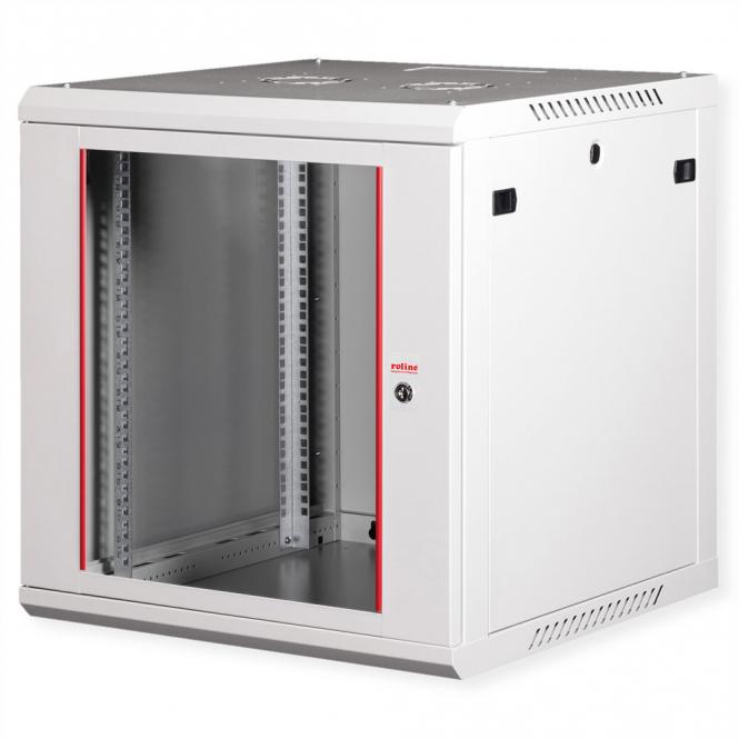 19-Zoll Wandgehäuse Basic Plus 12HE, 600x600 BxT grau 