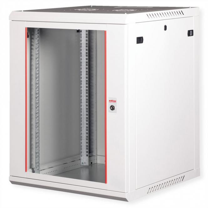 19-Zoll Wandgehäuse Basic Plus 15HE, 600x600 BxT grau 