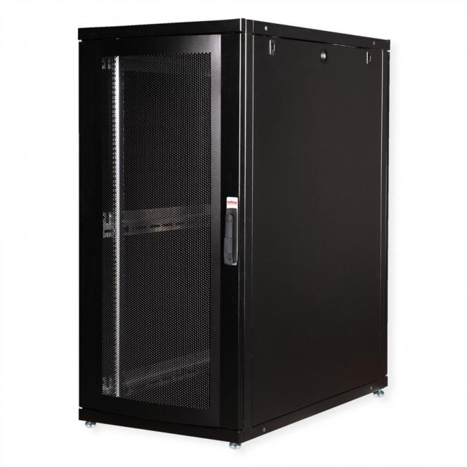 19-pouces Baie serveur Pro 26U, 600x1000 LxP noir 