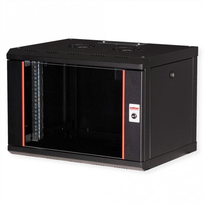 19-pouces Boîtier mural Pro 7U, 600x450 LxP noir 