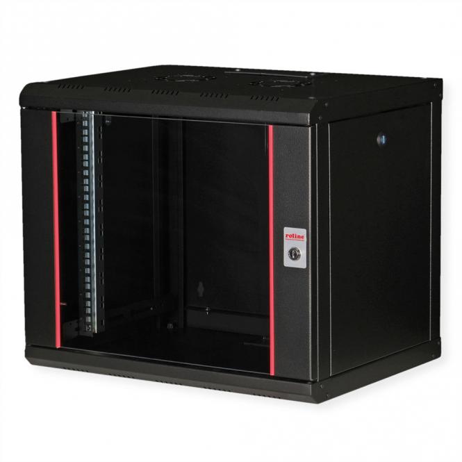 19-pouces Boîtier mural Pro 9U, 450x600 LxP noir 