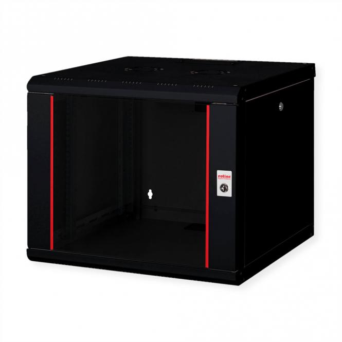 19-pouces Boîtier mural Pro 9U, 600x600 LxP noir 