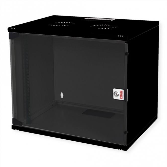 19-pouces Boîtier mural Basic 7U, 540x400 LxP En kit noir 