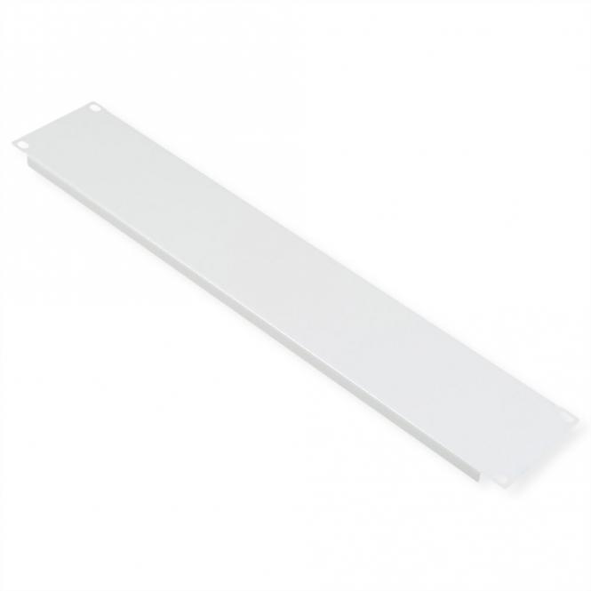 19-Zoll Blindblende 2HE, grau 