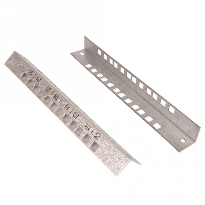 19-Zoll Profilschienen 15 HE, für Wandgehäuse Basic 