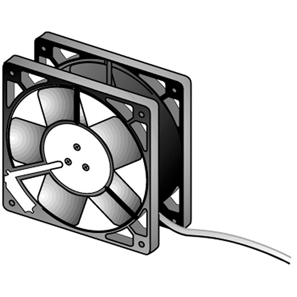 Ventilateur 230V pour boîtier mural 