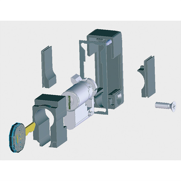 Schließeinsatz inkl. Schlüssel 