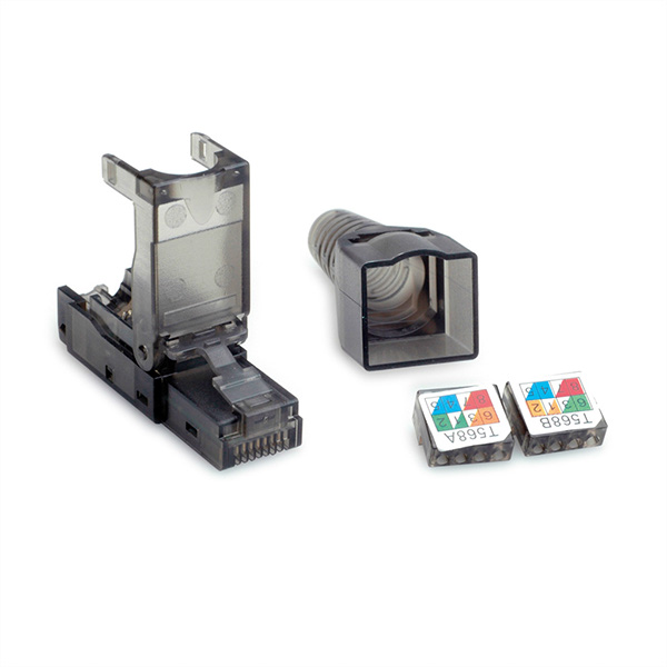 Connecteur RJ-45 à confectionner Cat.6 (Classe E) , UTP 