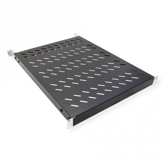19-Zoll-Fachboden 1HE tiefenvariabel, 440 x 568mm, 50kg Traglast 