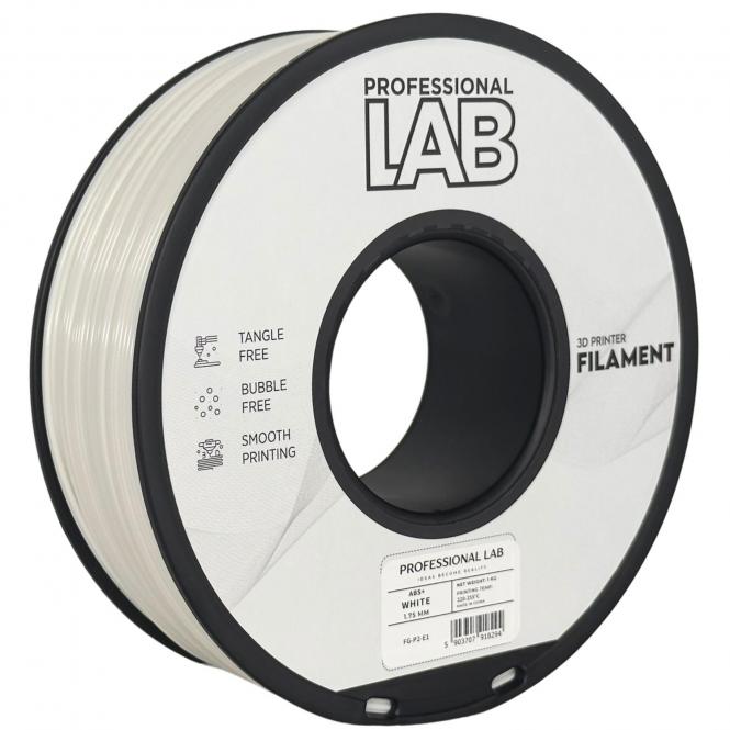 ABS+ blanc, Prof. Lab, blanc 