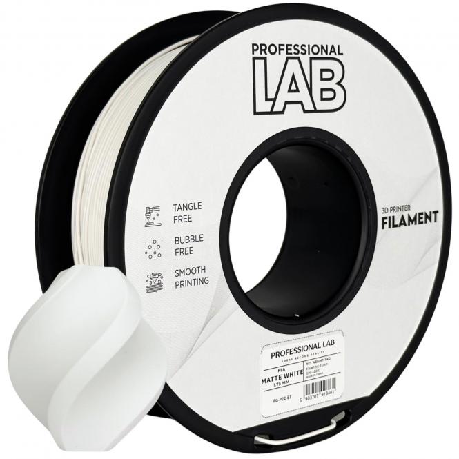 PLA mattweiß, Prof. Lab, Weiß 