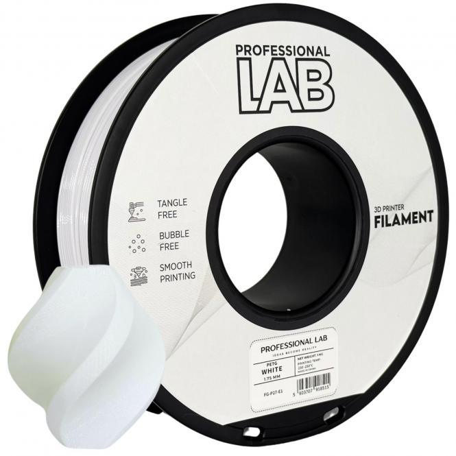 PETG weiß, Prof. Lab, Weiß 