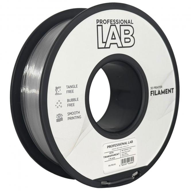 PETG, transparent, Prof. Lab, 