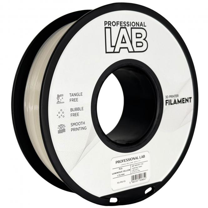 PLA leuchtend gelb, Prof. Lab, 102°C 