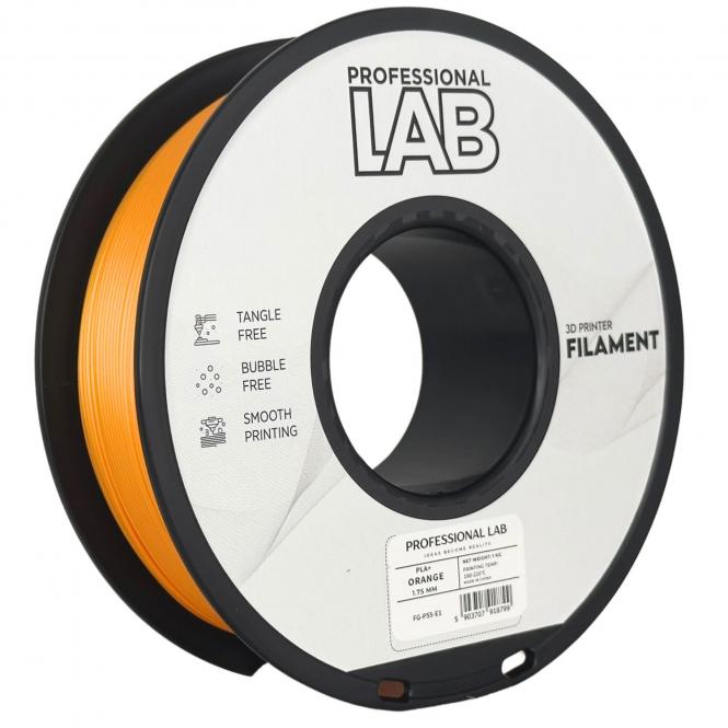 PLA+ orange, Prof. Lab, 1575 C 