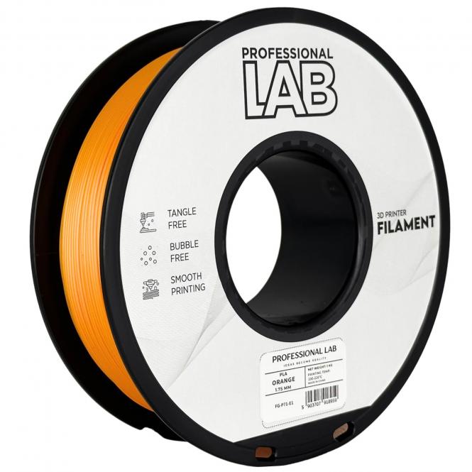 PLA orange, Prof. Lab, 1575 C 