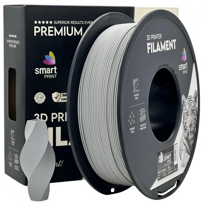 PLA mattgrau, Smart Print, Cool Gray 10 C 