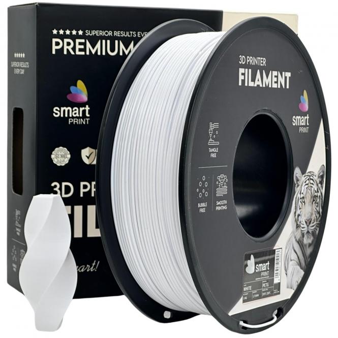 PETG blanc, Smart Print, Blanc 
