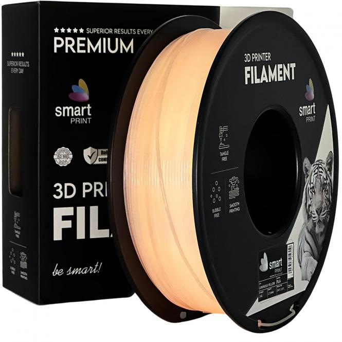 PLA leuchtend gelb, Smart Print, 102°C 