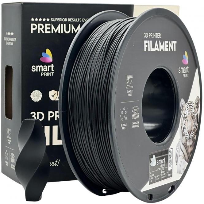 PLA+ schwarz, Smart Print, Schwarz C 